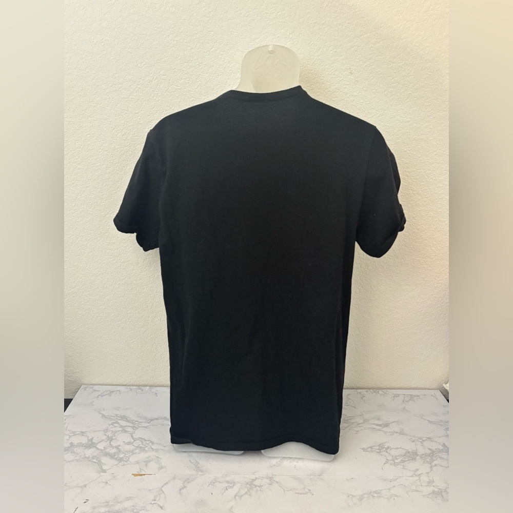 Black Adam Men's Shirt Size L Black Short Sleeve Movie Graphic Tee Mad Engine​ - Picture 4 of 5